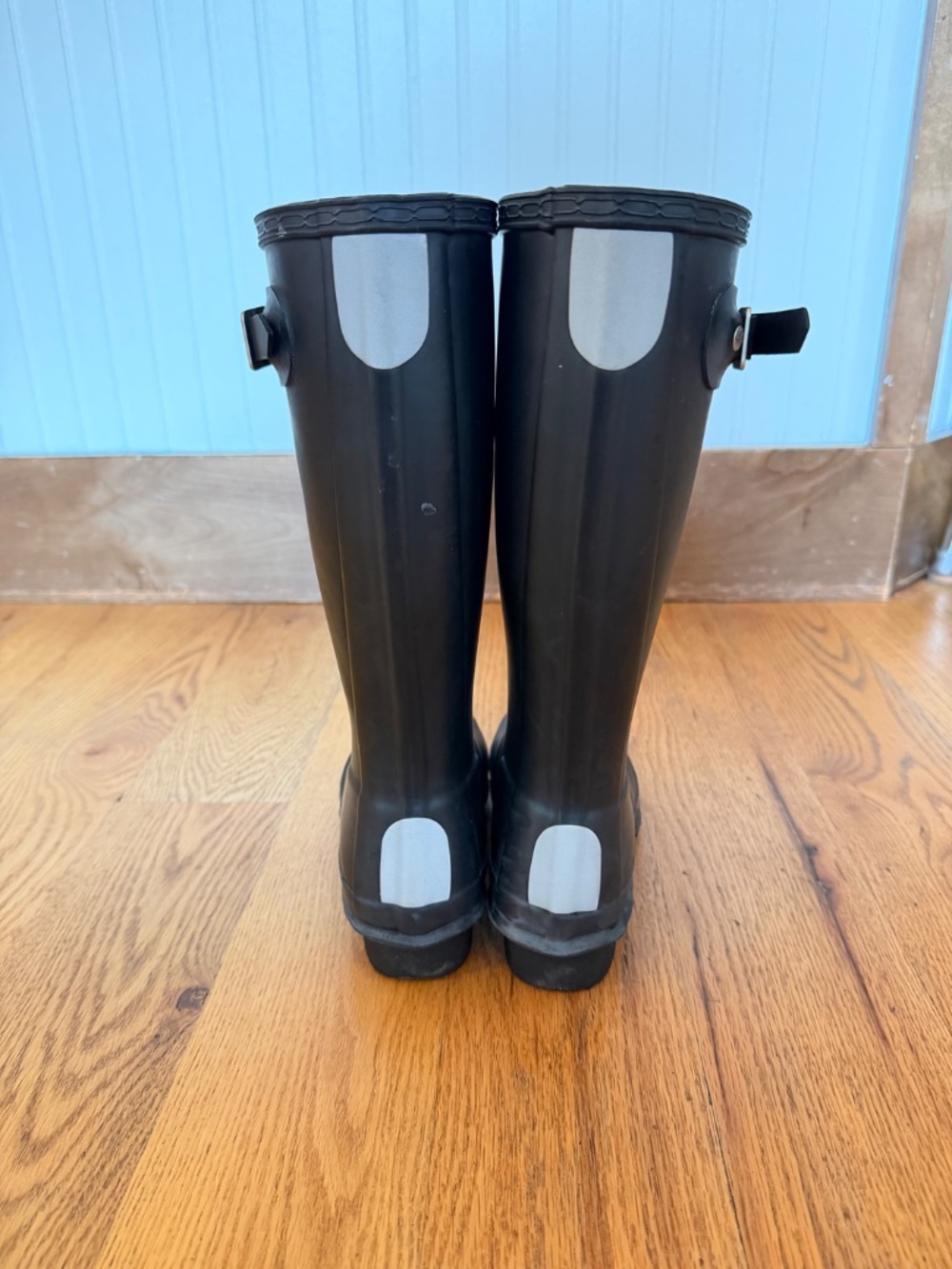 Hunter Original Kids' Classic Rain Boot in Black (Little Kid/Big Kid: Size US 1) - Picture 9 of 11